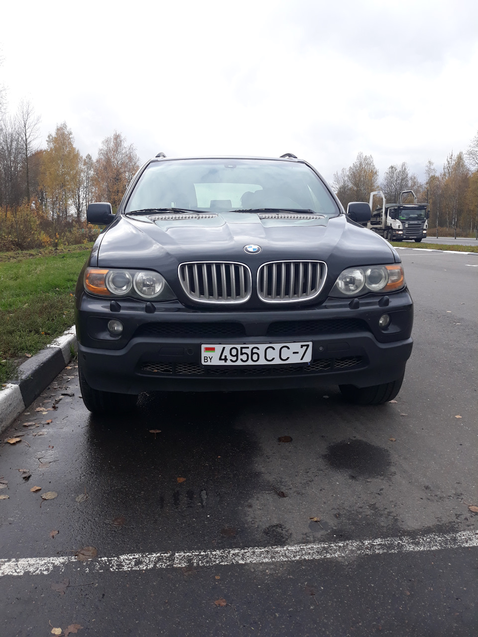 Вот мой Х5 на учёте РБ — BMW X5 (E53), 4,4 л, 2005 года | другое | DRIVE2