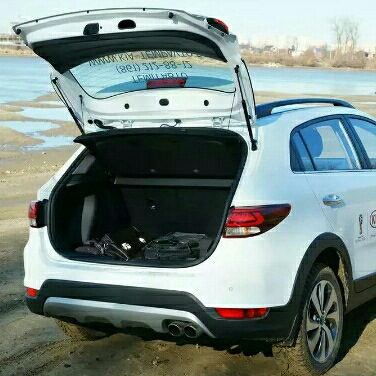 6: Багажник открывается? — KIA Rio X-Line, 1,6 л, 2017 года | просто ...