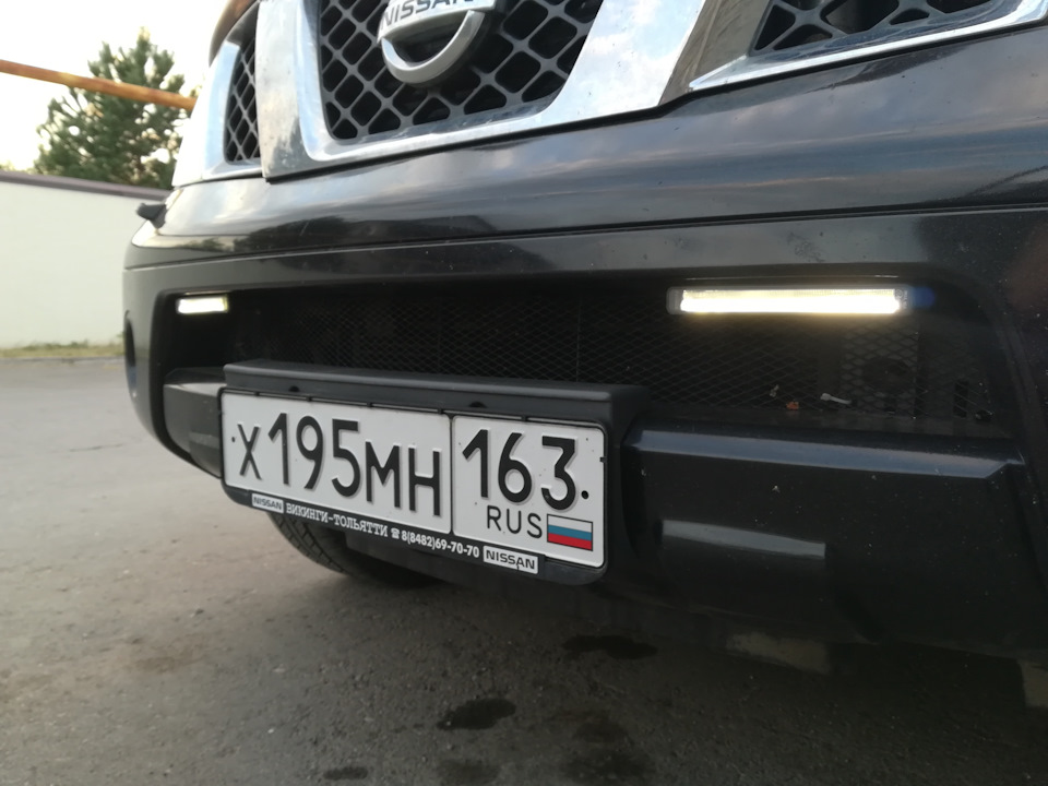 Ходовые огни — Nissan Pathfinder (3G), 2,5 л, 2008 года | аксессуары ...
