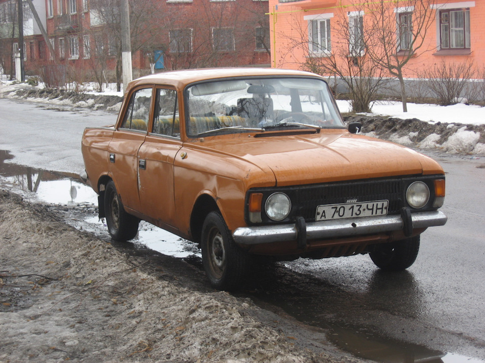 Гнилой москвич 412 очень