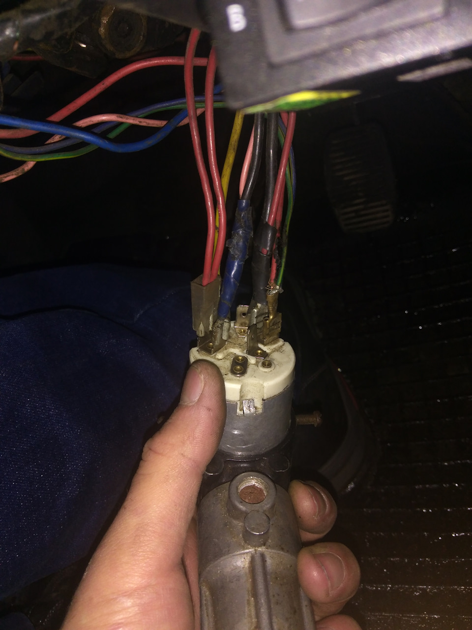 Ignition barrel wiring favorit Skoda Favorit, Skoda Felicia, Skoda