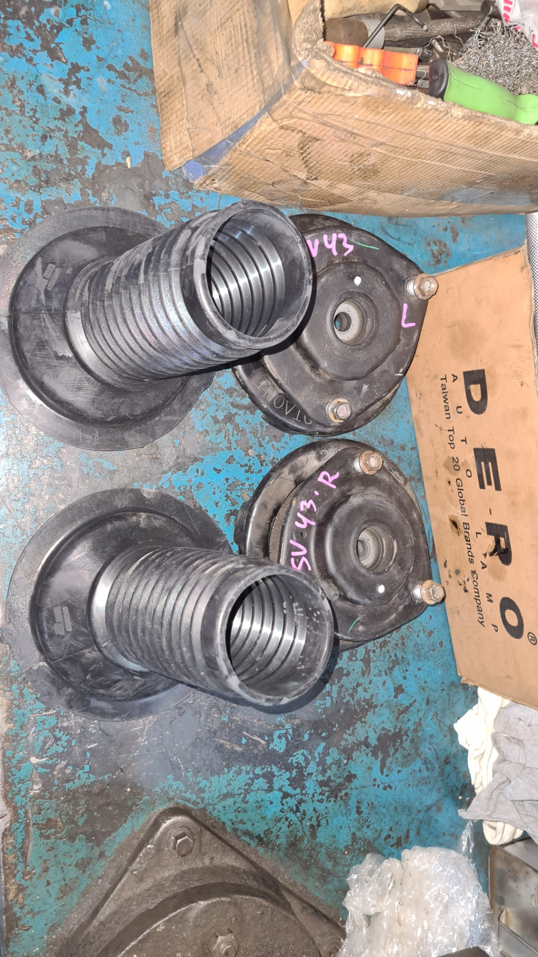 Опорные чашки от Vista sv43 на sv35 — Toyota Vista (30), 2 л, 1993 года ...