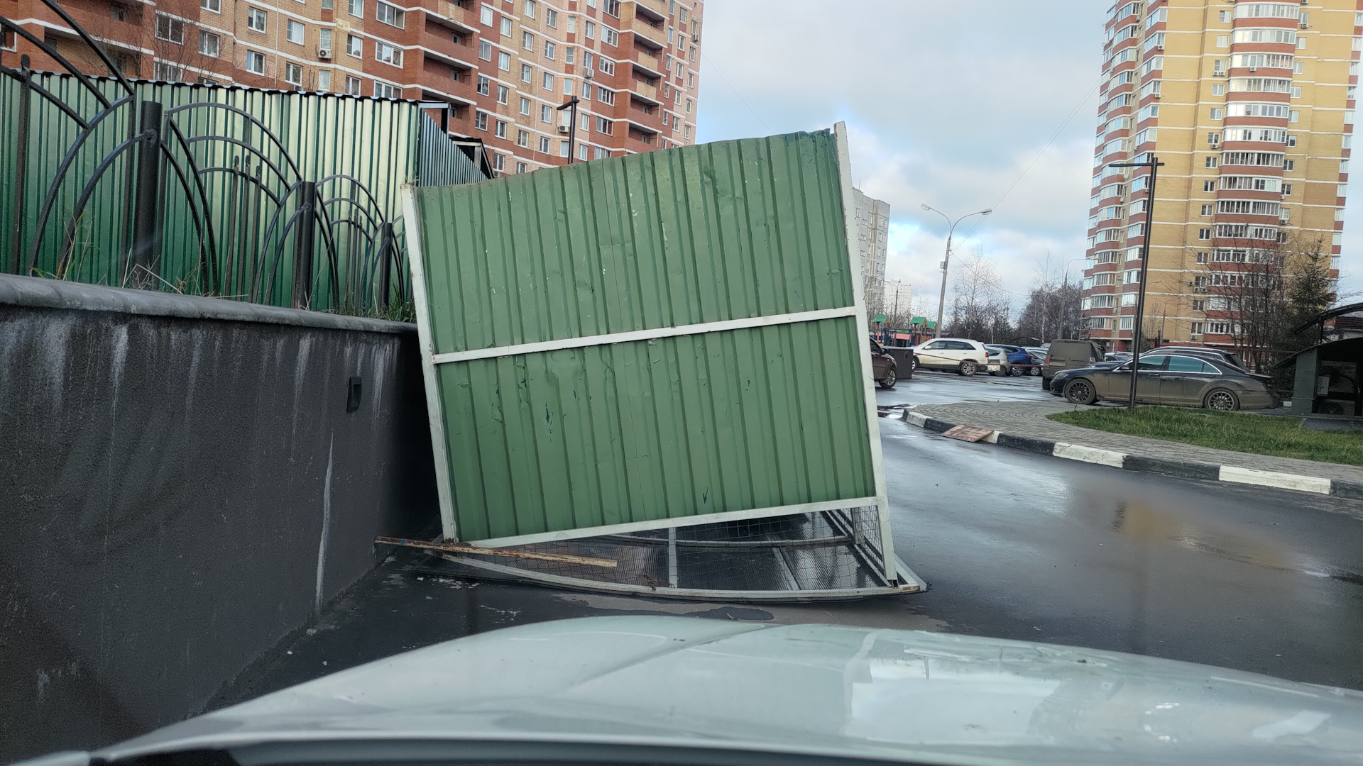 Не очень удачно подул ветер ))) — BMW 3 series (F30), 3 л, 2016 года ...