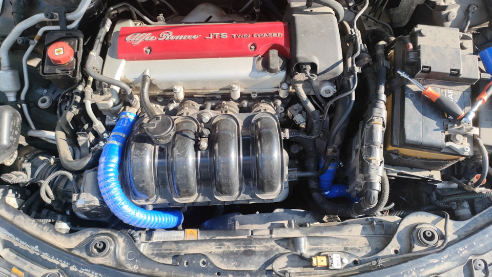 Сладкий запах антифриза. Часть 4 — Alfa Romeo 159, 2,2 л, 2008 года ...