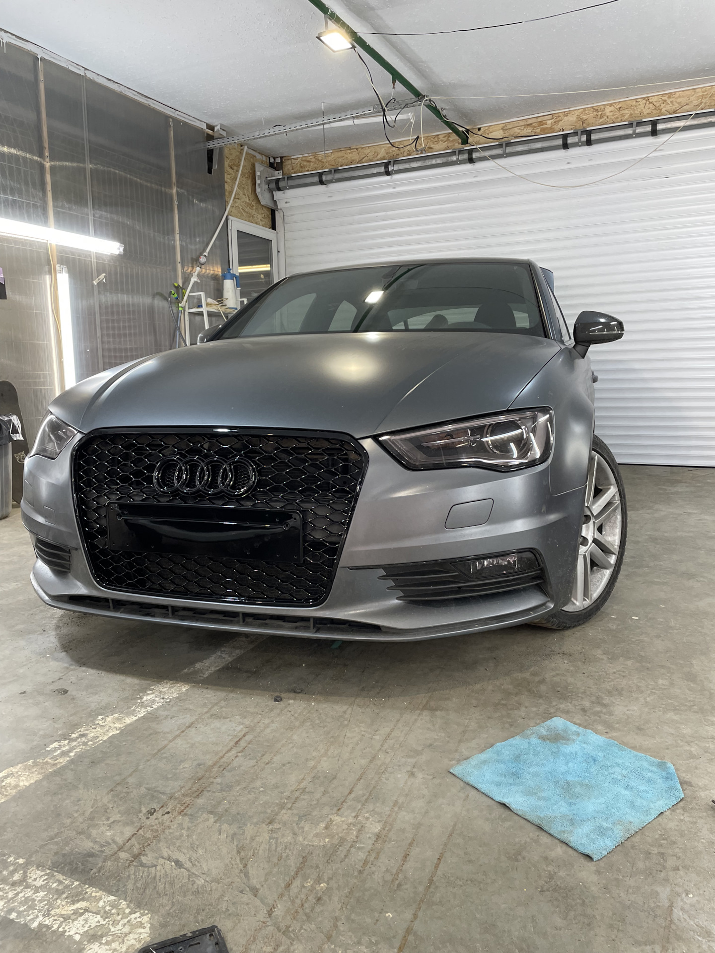 Накладки арок и решетка rs3 — Audi A3 Sedan (8V), 1,8 л, 2014 года ...