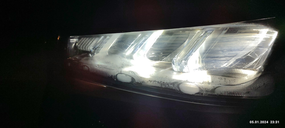 Запотели и замерзли фары изнутри ((( — Chery Tiggo 7 Pro Max, 1,5 л ...