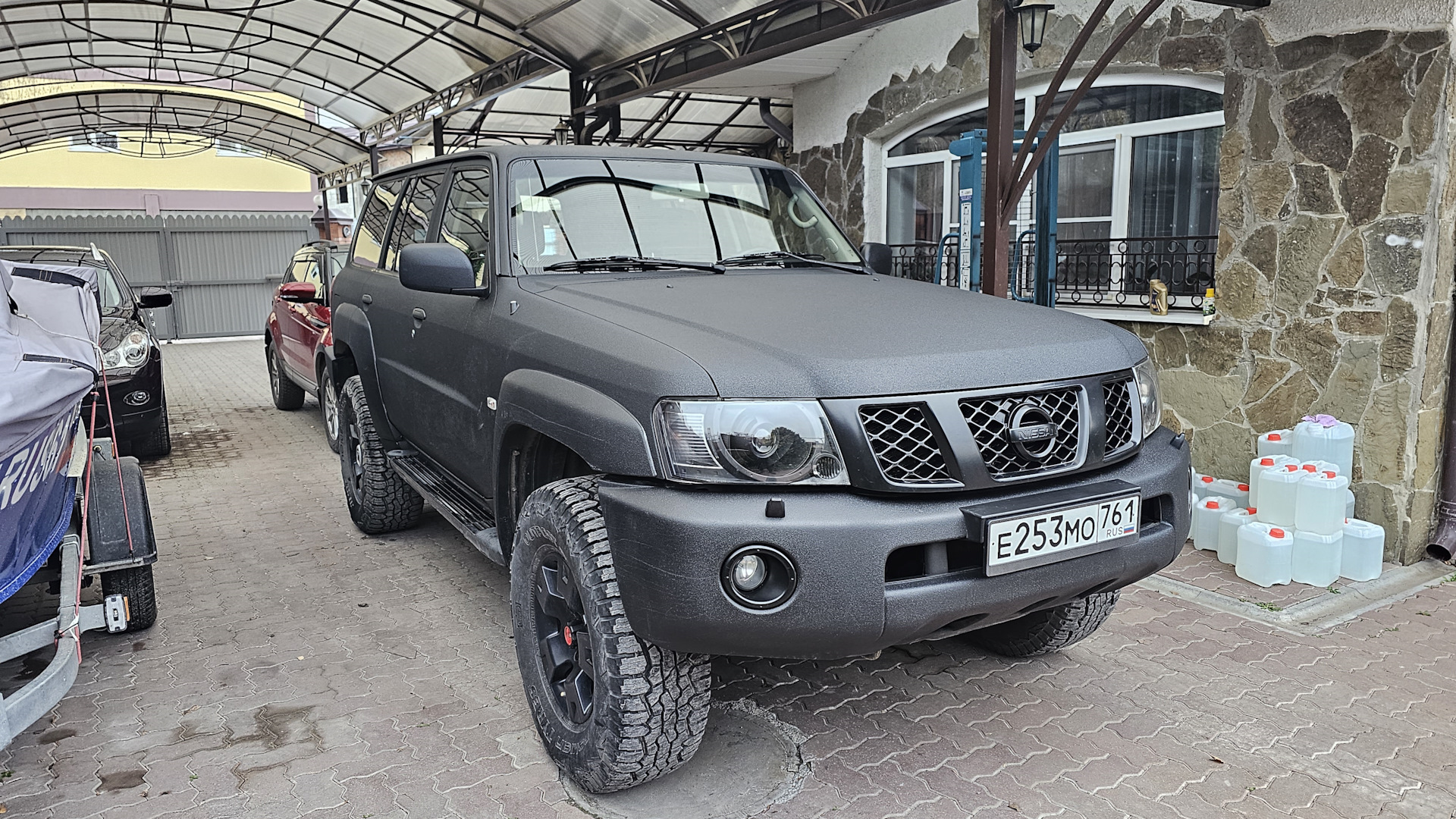 Nissan Patrol (Y61) 4.8 бензиновый 2006 | Паровоз на DRIVE2