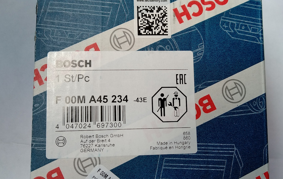 F00MA45234 Регулятор генератора BOSCH | Запчасти на DRIVE2