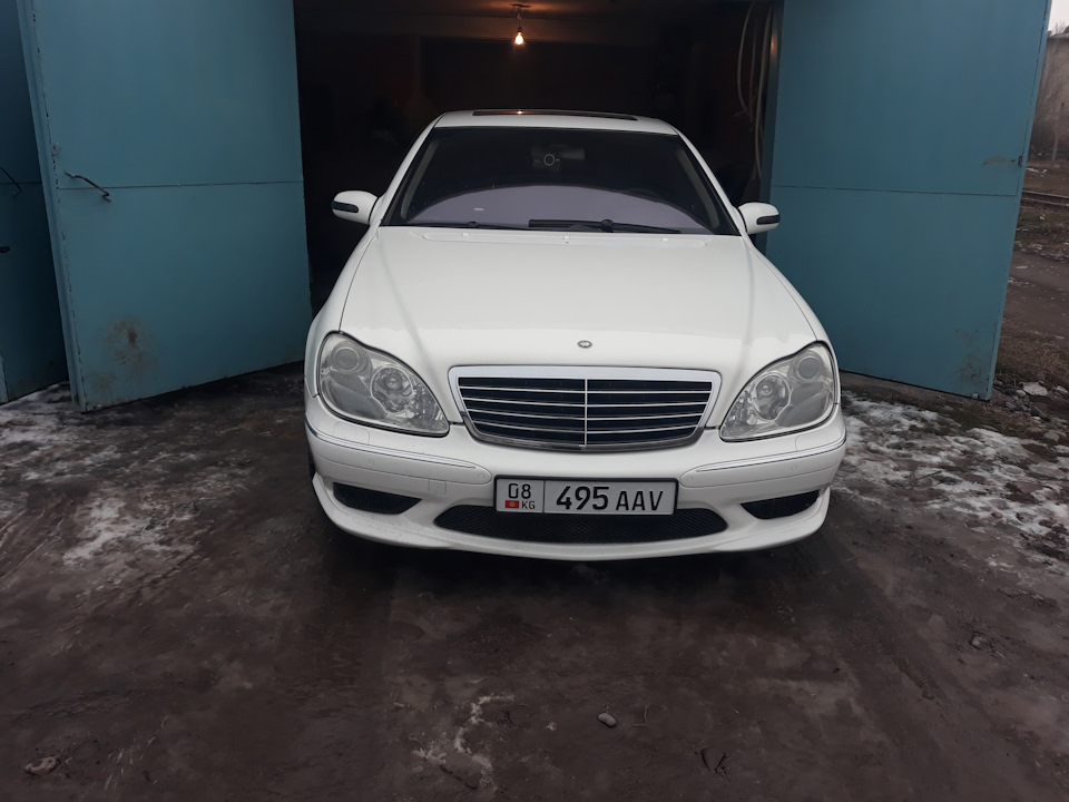 Калибровка подвески W220 55 Kompressor, и самодельные шаровые передних ...