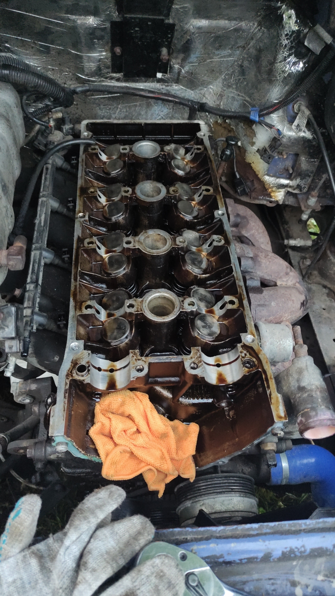 Фонтан из расширительного бачка — ГАЗ Газель, 2,5 л, 2007 года ...