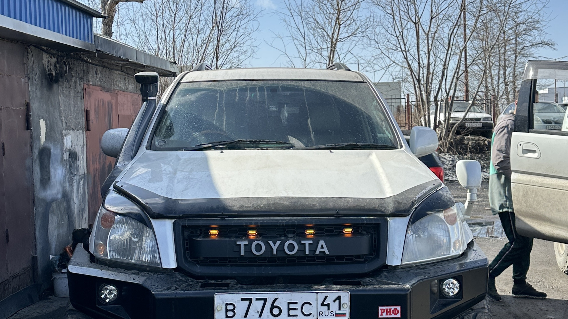 Toyota Land Cruiser Prado 120-series 3.4 бензиновый 2004 | Kamchatka на  DRIVE2