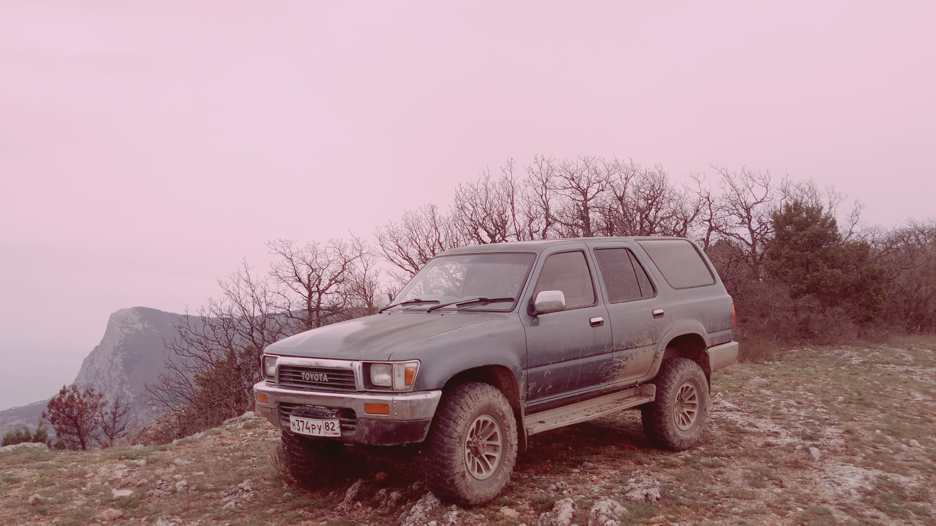 Toyota Hilux Surf (130) 2.4 дизельный 1990 | Сурф трактор на DRIVE2