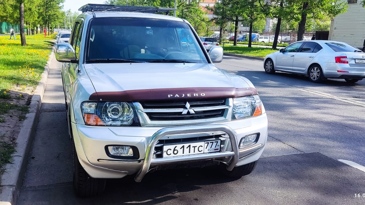 Mitsubishi Pajero (3G) 3.0 бензиновый 2001 | 6G72 - 3 л. - 177 л.с. на  DRIVE2