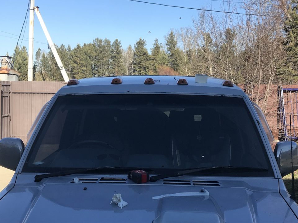 Габариты на крышу — Mitsubishi Pajero (2G), 2,8 л, 1994 года | стайлинг ...