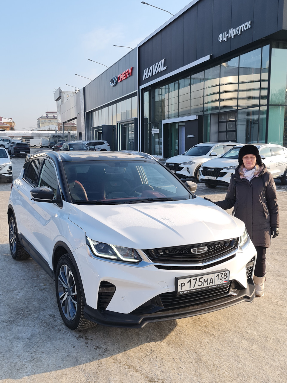 Покупка Julia in white — Geely Coolray, 1,5 л, 2022 года | покупка машины |  DRIVE2