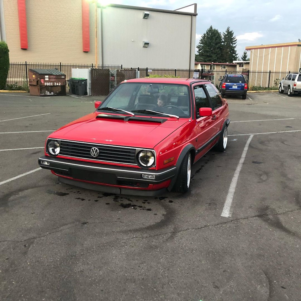 VW Jetta mk2 чертеж