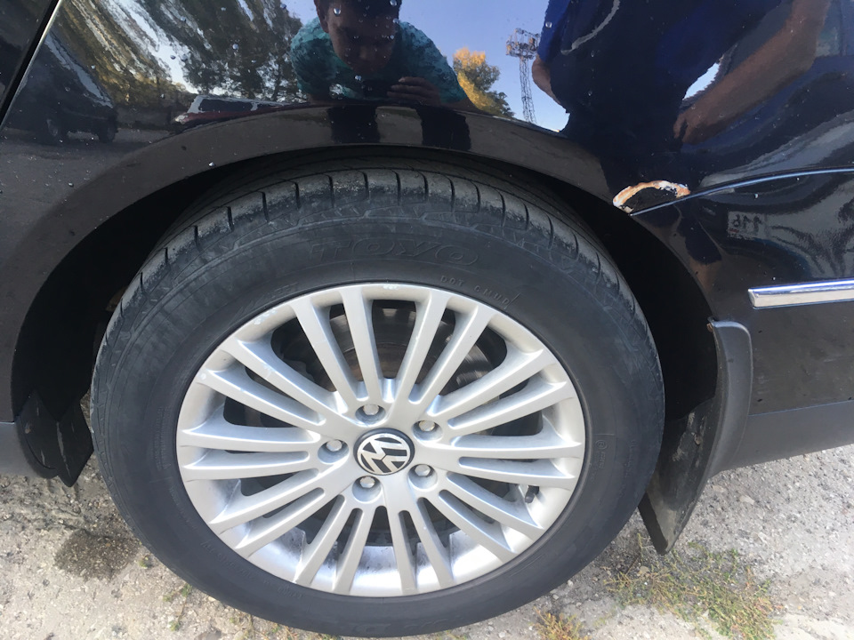 Долгожданная покраска — Volkswagen Passat B6, 1,8 л, 2010 года ...
