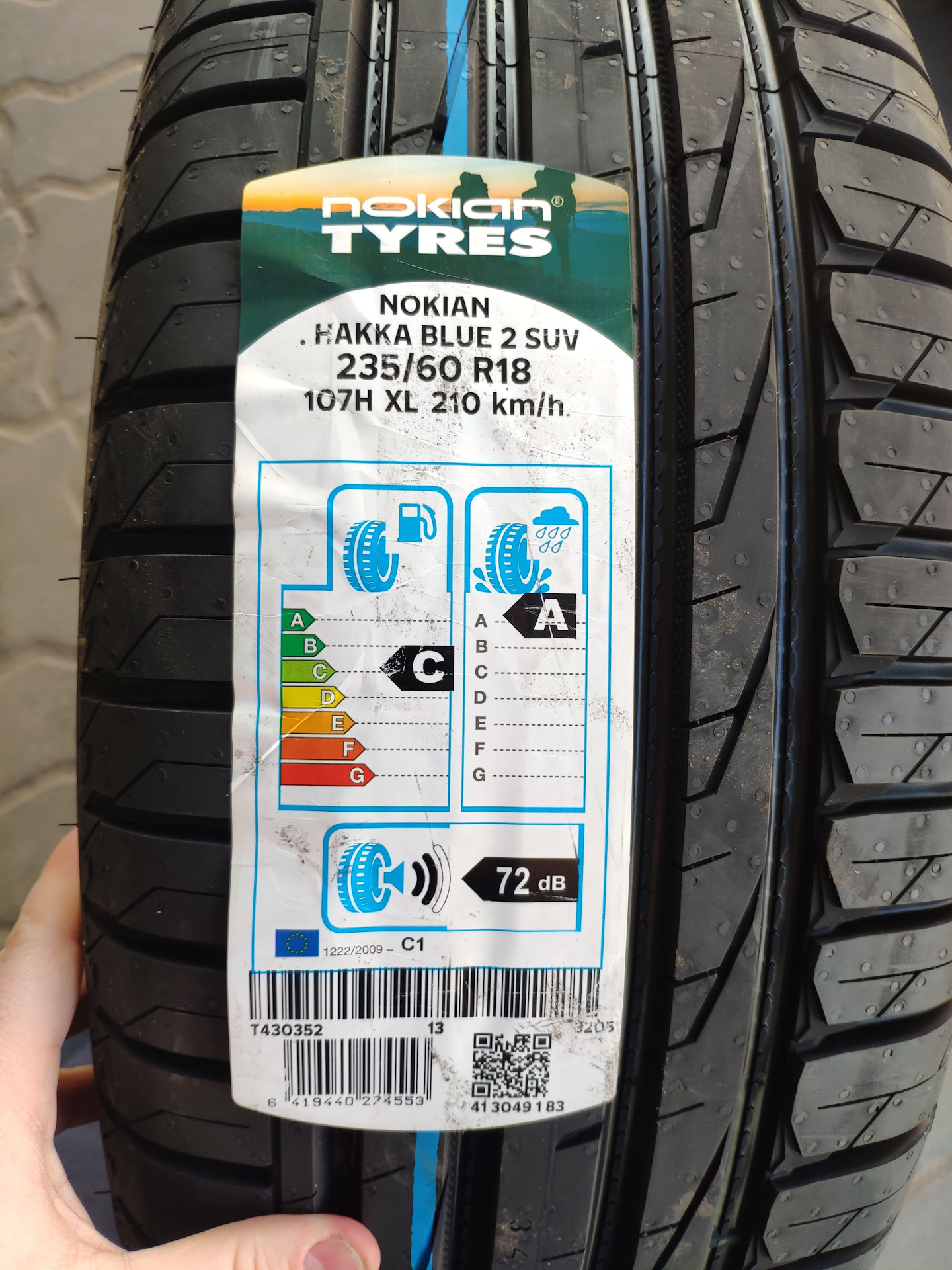 Nokian blue 3 suv