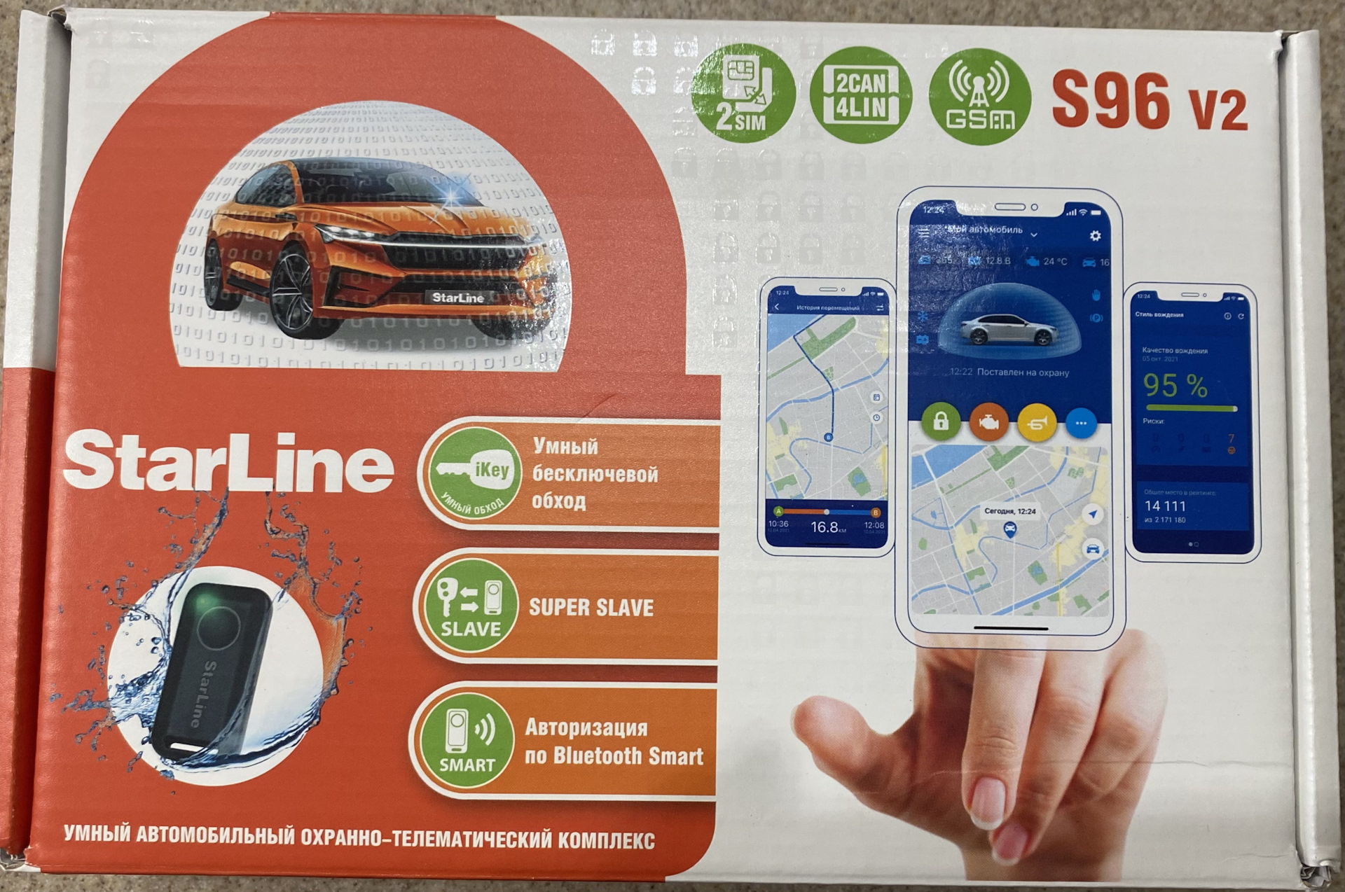 61. Замена сигнализации на StarLine S96 v2 — Mitsubishi Lancer X, 2 л ...