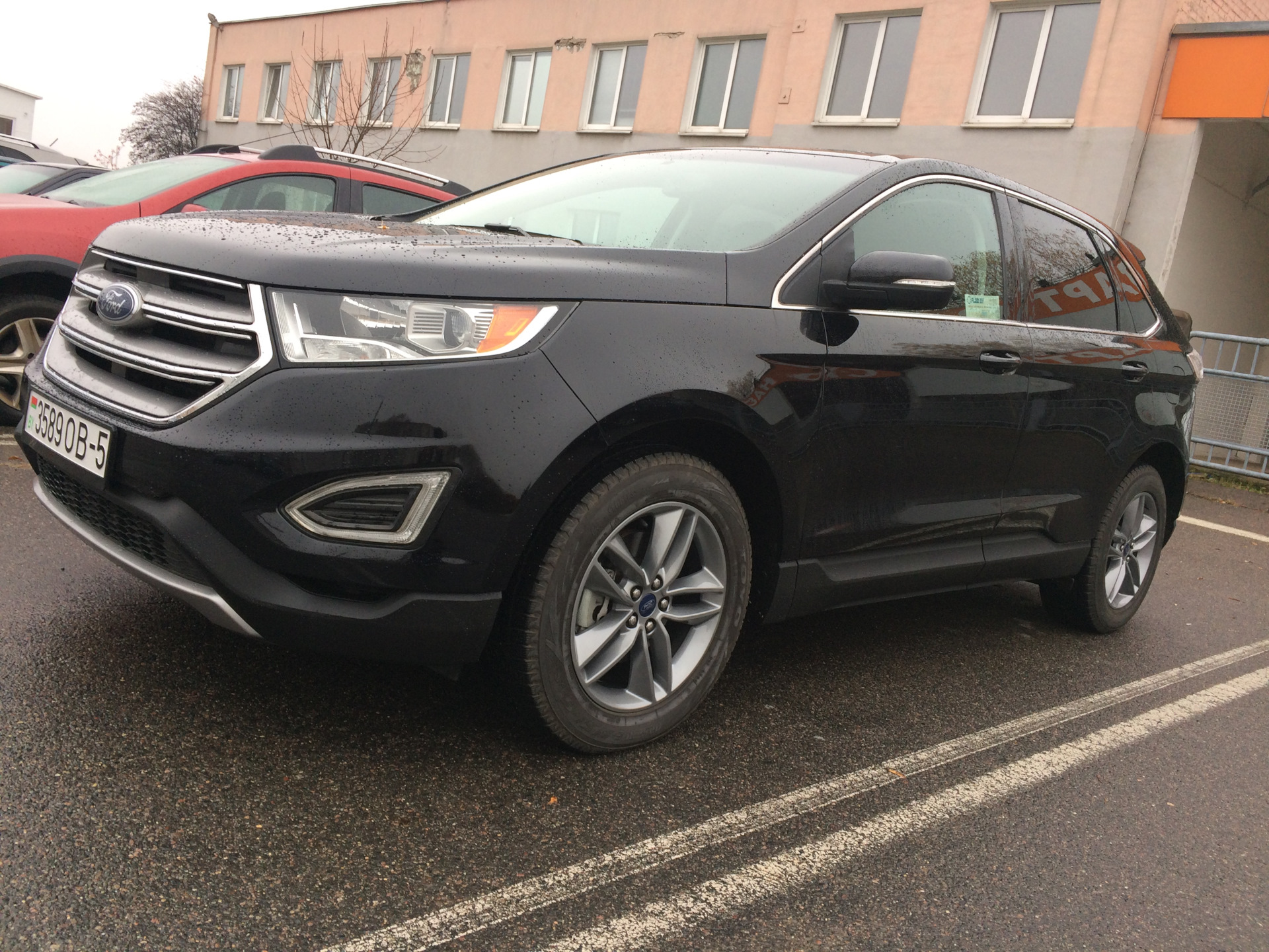 Ждем зиму — Ford Edge (2G), 2 л, 2018 года | шины | DRIVE2