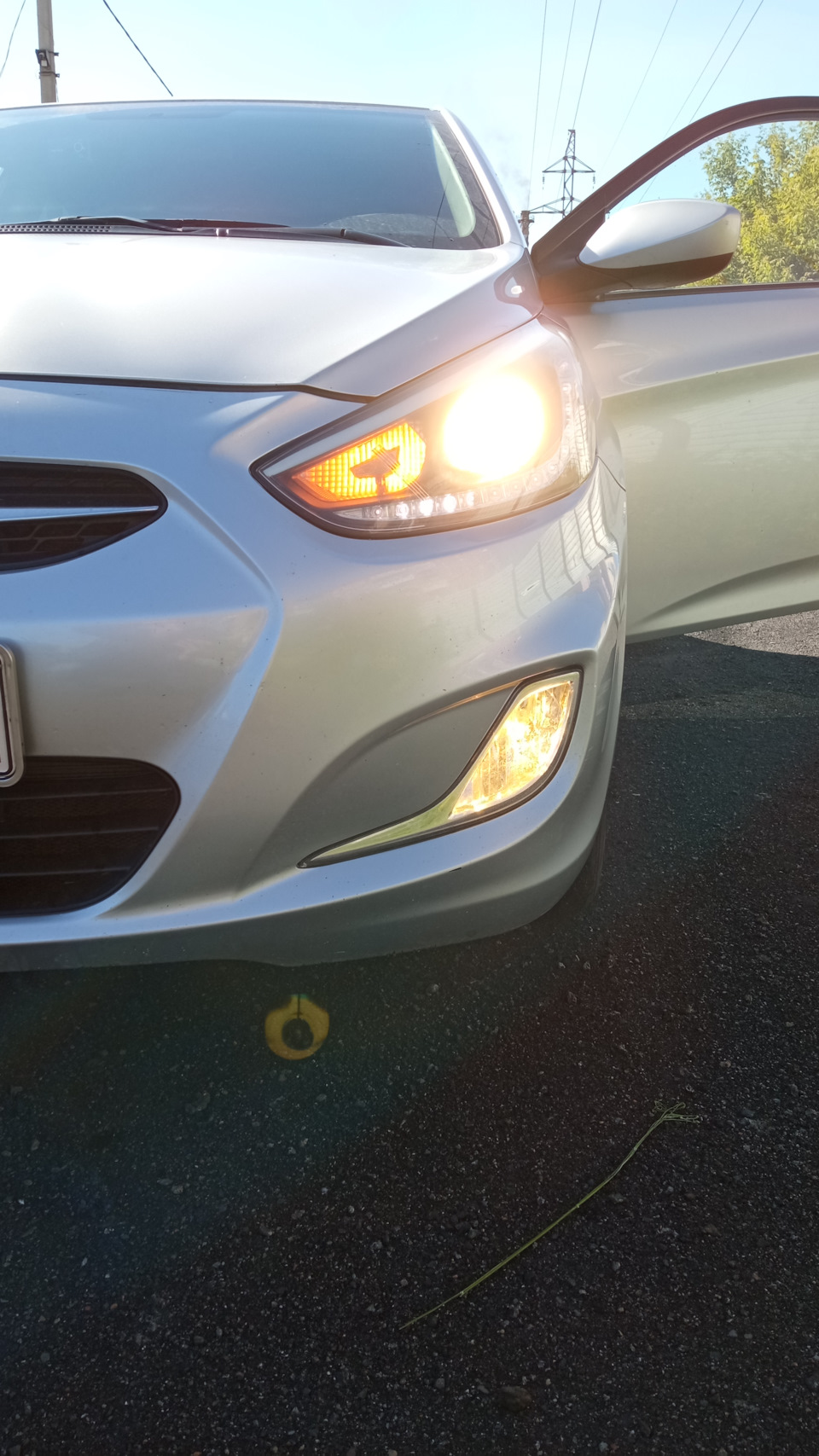 Photo from the logbook Hyundai Solaris (1G)