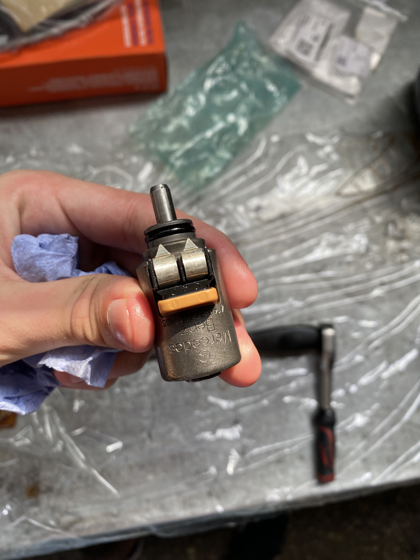 Замена соленоида ГТ и Замена масла с фильтром… — Mercedes-Benz E-class ...