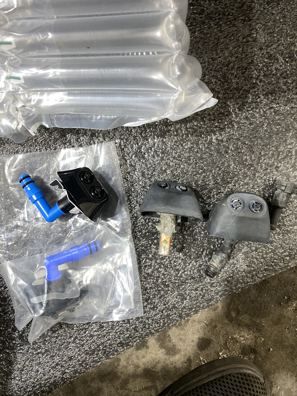 Омыватели фар, накладки педалей, сигналы — Opel Vectra B, 2,6 л, 2000 ...