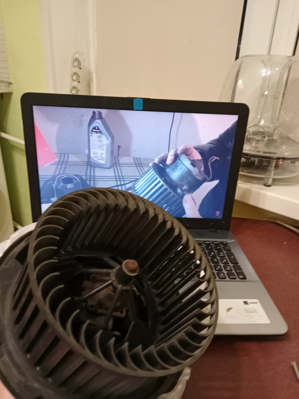 Разборка и ревизия моторчика печки BMW E90 — BMW 3 series (E90), 2,5 л ...