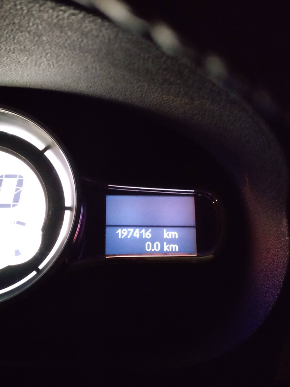 Photo from the logbook Renault Megane III