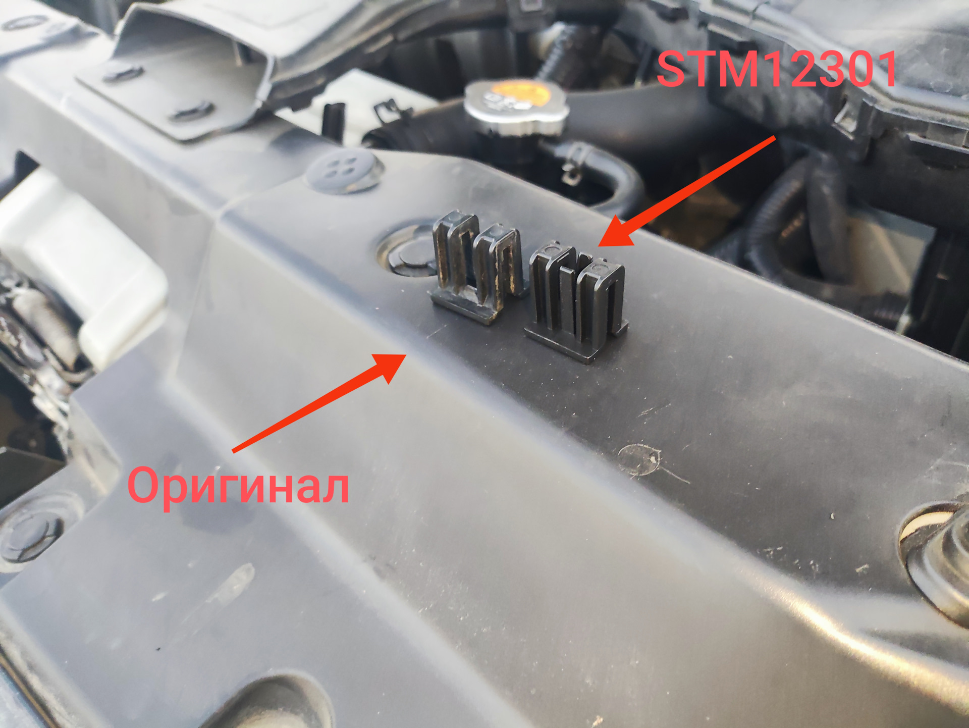 Клипсы жабо — Nissan Wingroad (Y12), 1,5 л, 2011 года | расходники | DRIVE2