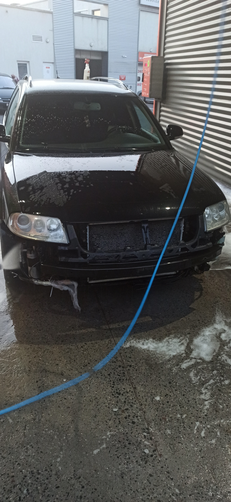 Мойка основного радиатора — Volkswagen Passat Variant (B5)