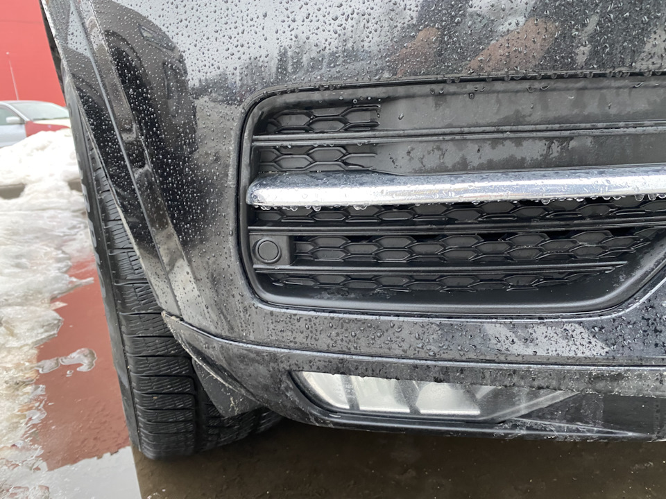 Передние парктроники. — Volvo XC90 (2G), 2 л, 2015 года | наблюдение ...