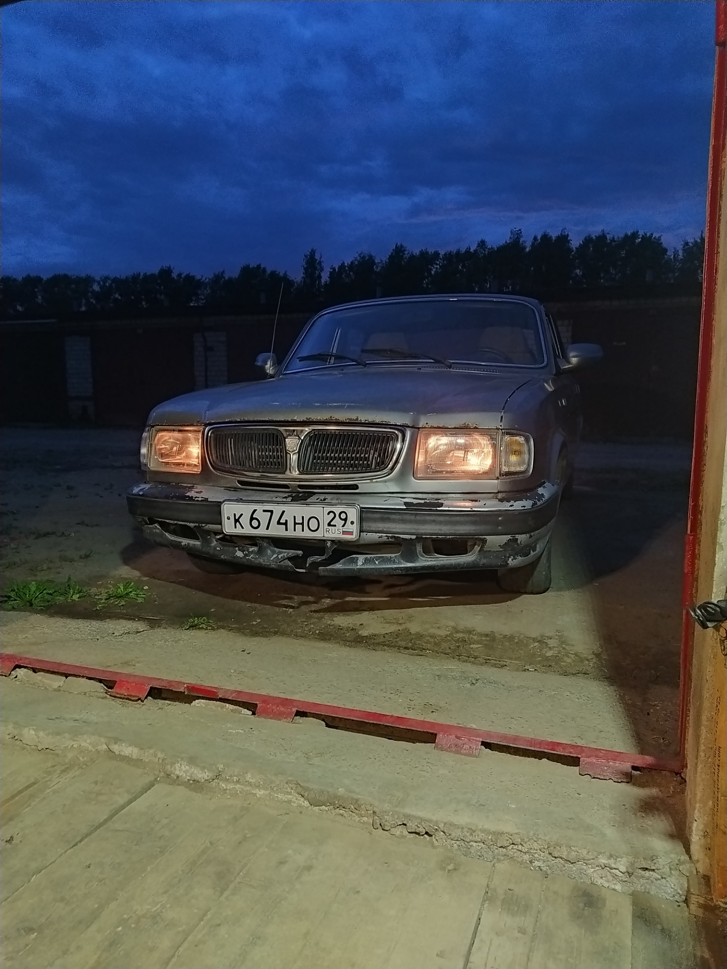 Замена переднего и заднего бампера — ГАЗ 3110, 2,5 л., 2003 года ...