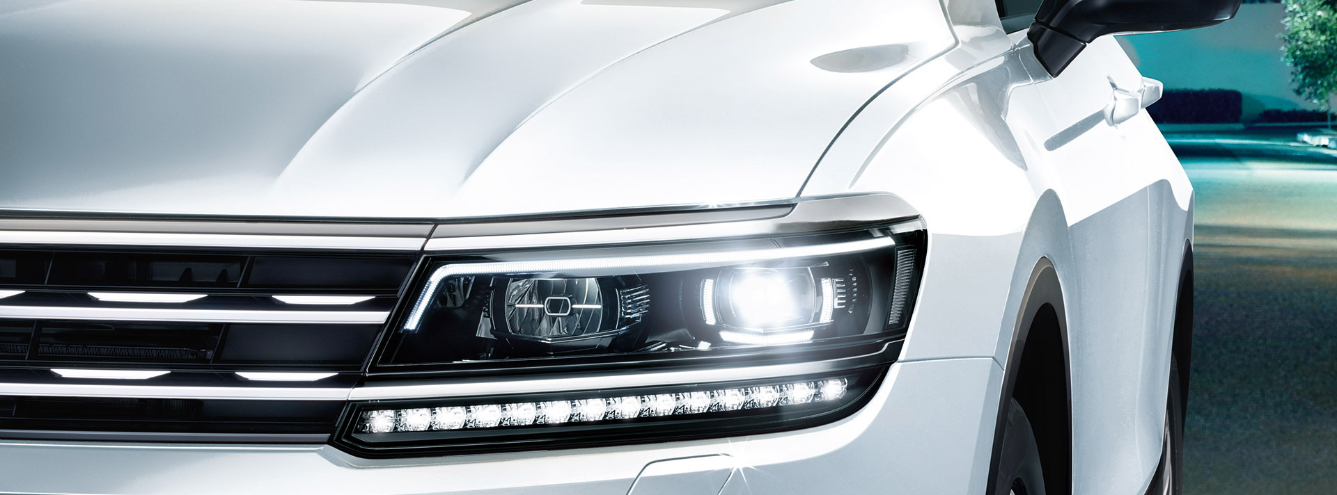 Матричные фары IQ-Light — Volkswagen Tiguan (2G), 1,4 л, 2020 года |  наблюдение | DRIVE2