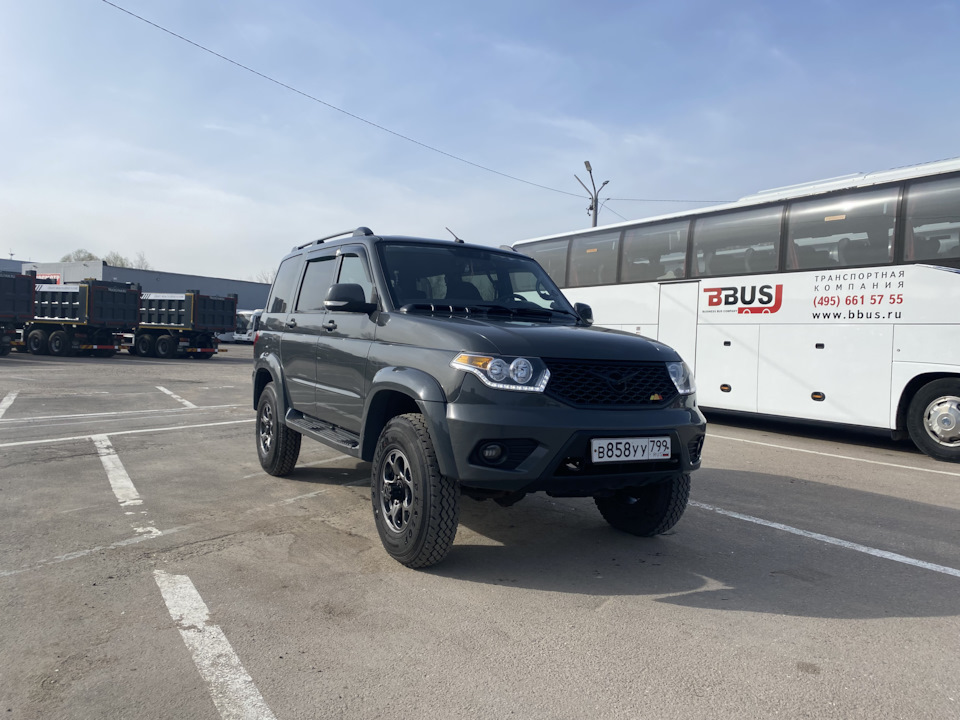 Рейлинги PT group — УАЗ Patriot, 2,7 л, 2019 года | аксессуары | DRIVE2