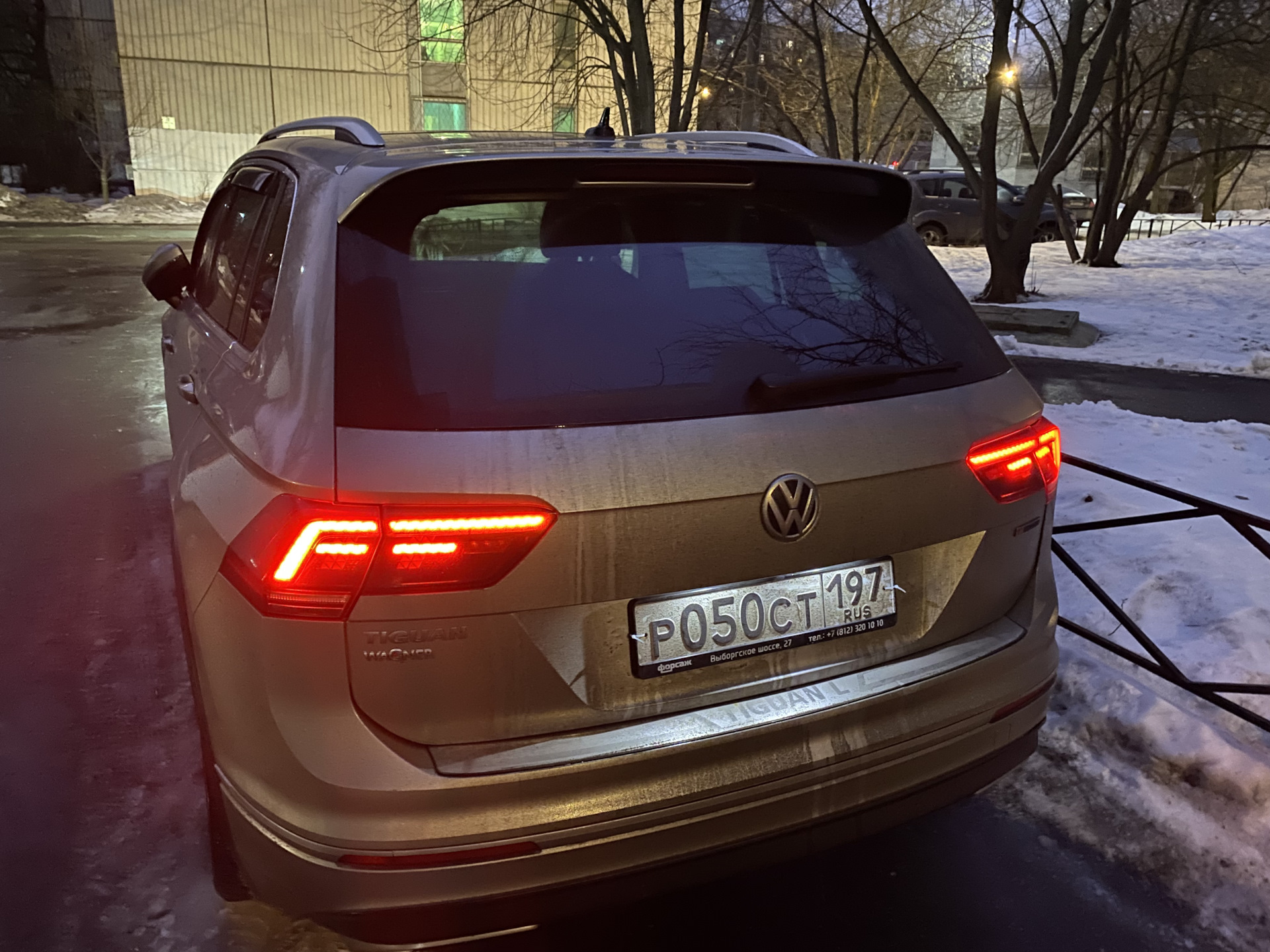 Постановка на учет или рамки, которые для себя считаю лучшими — Volkswagen  Tiguan (2G), 2 л, 2019 года | стайлинг | DRIVE2