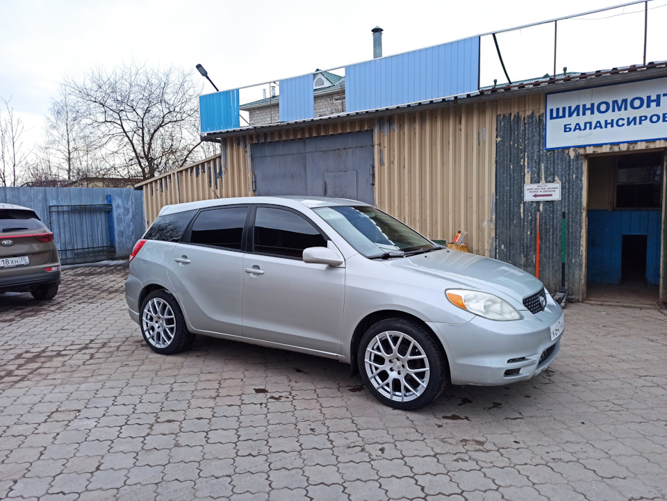 Правильные колеса R18 — Toyota Matrix (1G), 1,8 л, 2002 года | колёсные ...