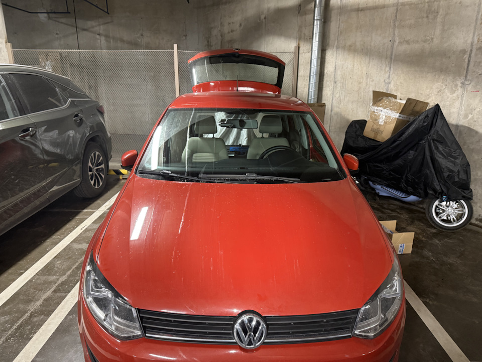 Ну и тест, все работает ! — Volkswagen Polo Hatchback Mk5