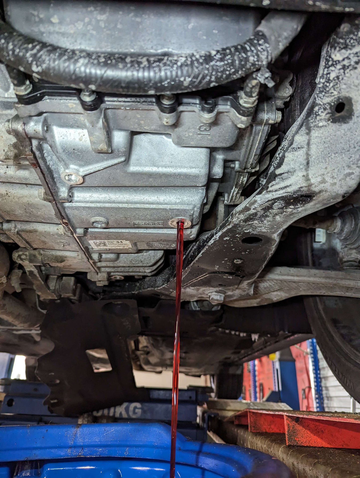 Замена масла в АКПП Ford Edge 8F57 в СПб — Motul Team на DRIVE2