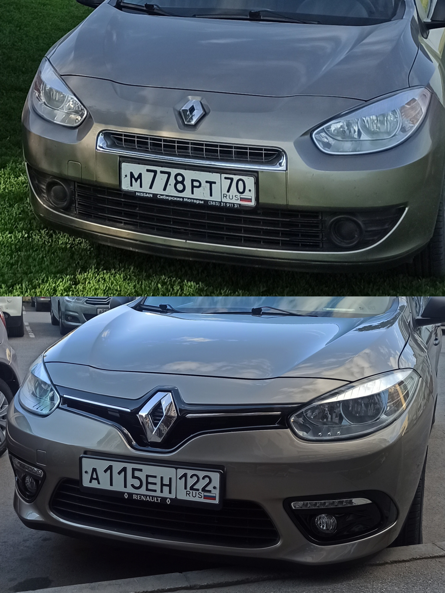 Делаем рестайлинг 2013 из Renault Fluence 2010 года. — Renault Fluence, 1,6  л, 2010 года | стайлинг | DRIVE2