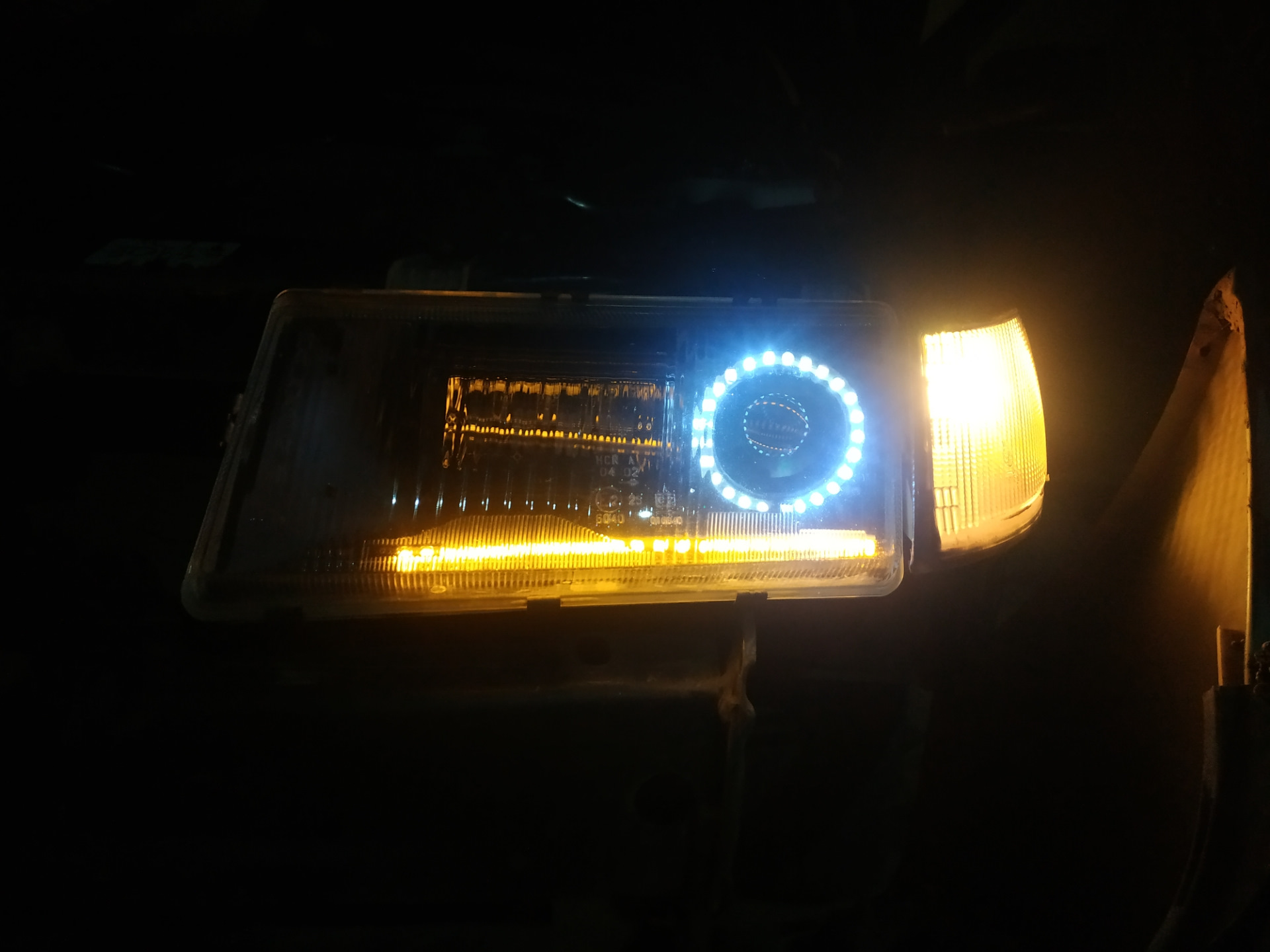 Птф на фару Киржач 2110 — Lada 21104, 1,6 л, 2006 года | своими руками ...