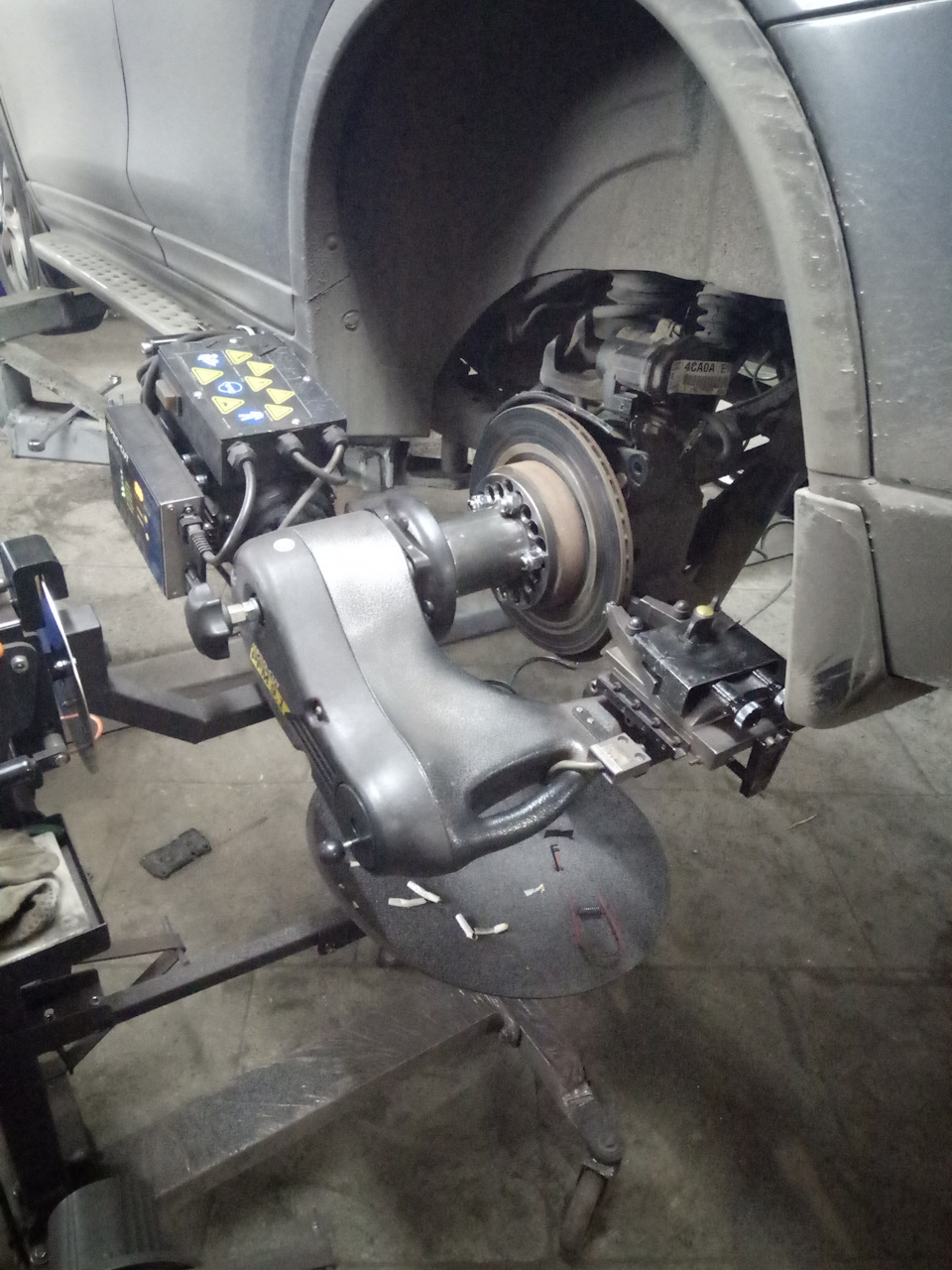 Расточка тормозных дисков — Nissan X-Trail III, 2 л, 2016 года | визит ...