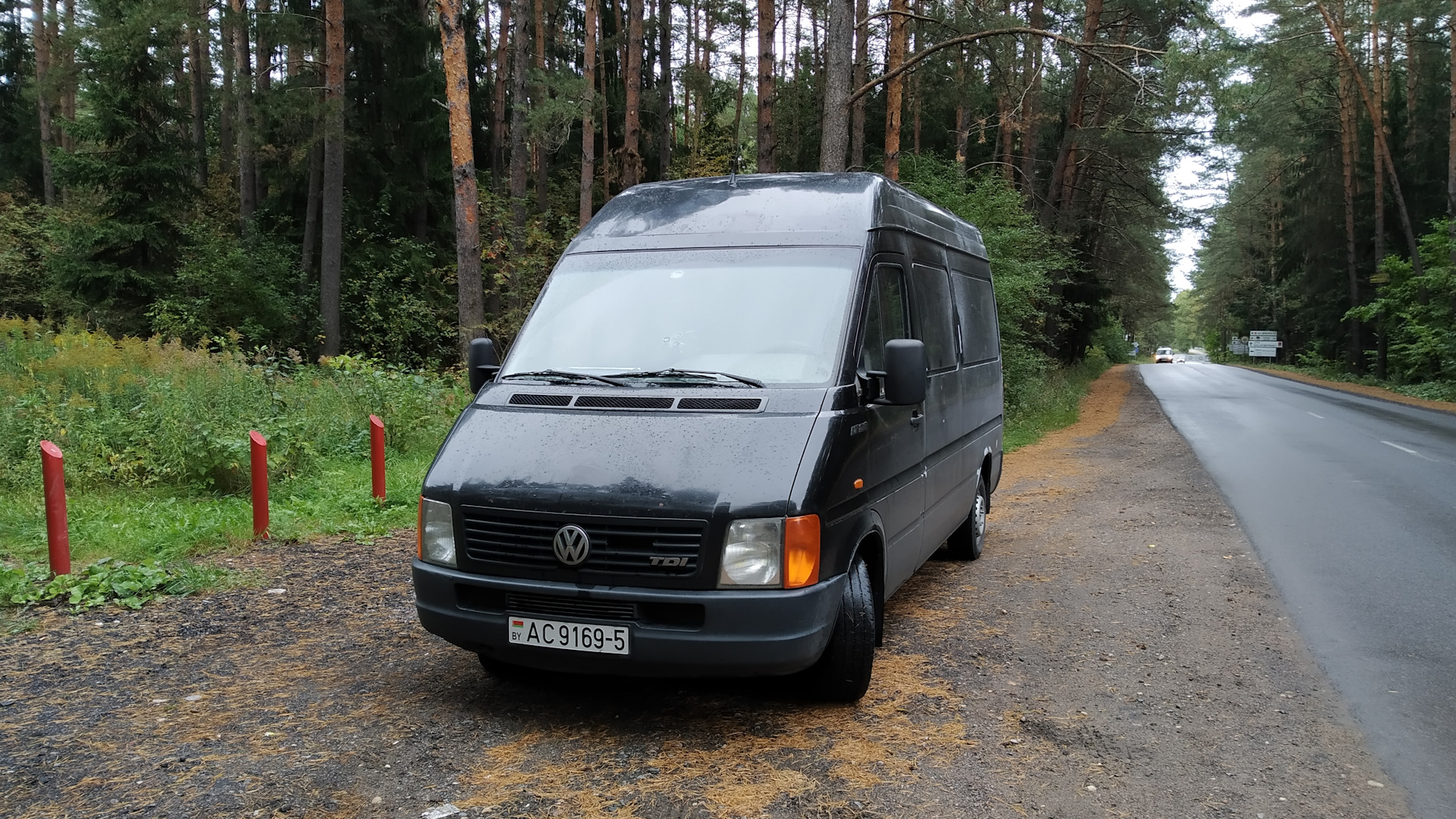 Volkswagen LT (2G) 2.5 дизельный 2000 | пустая, что барабан на DRIVE2