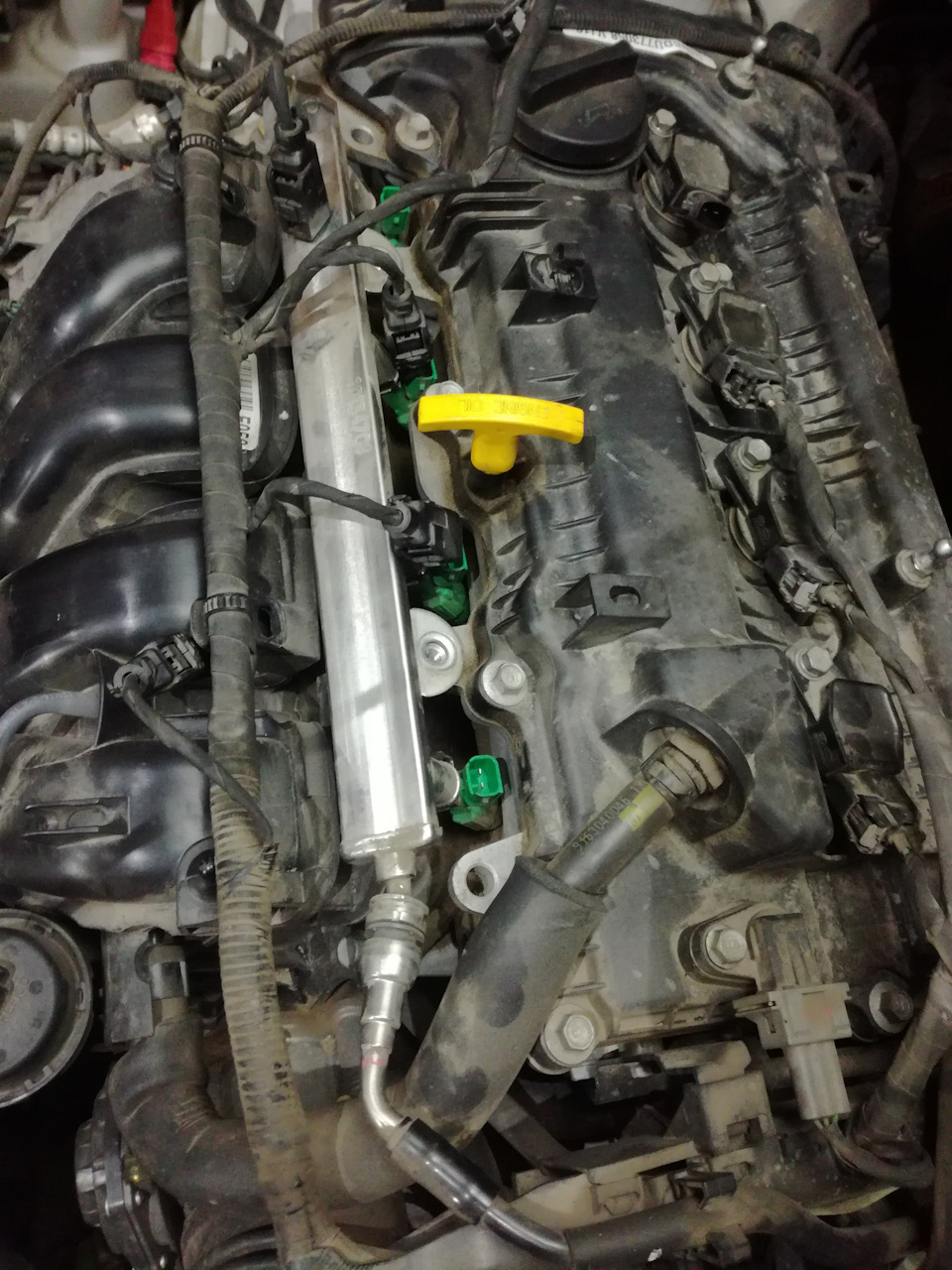 Чистка форсунок на Хендай Элантра МД 1.8 — Hyundai Elantra (5G), 1,8 л ...