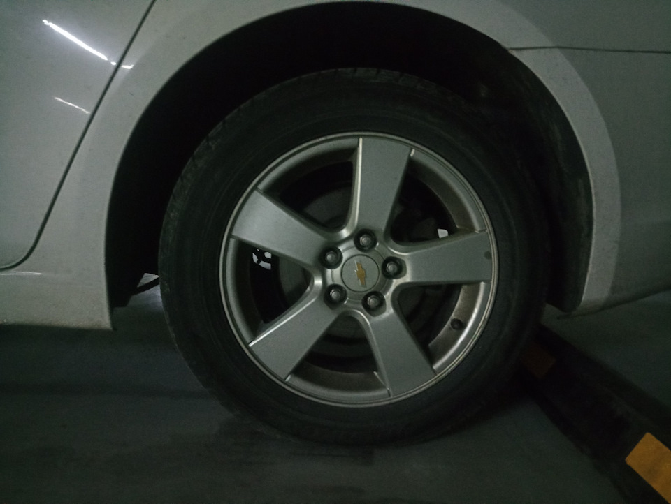 Колеса, стойки, тормоза… — Chevrolet Cruze (1G), 1,8 л, 2012 года ...