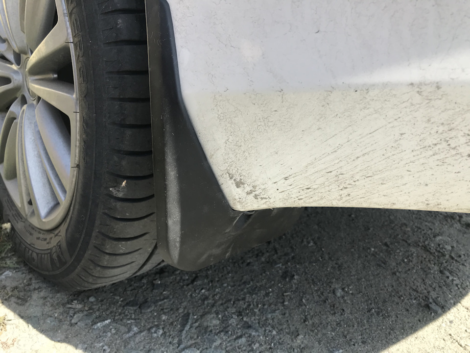 Установил брызговики с Алиэкспресс — Citroen C4 L, 1,6 л, 2013 года ...