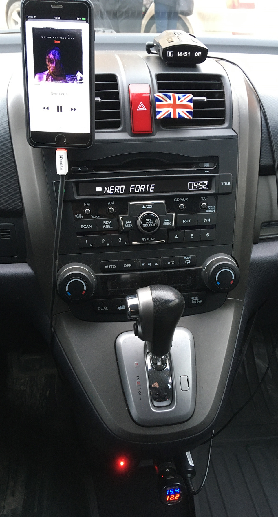 Bluetooth мне в AUX — Honda CR-V (RE), 2 л, 2012 года | автозвук | DRIVE2