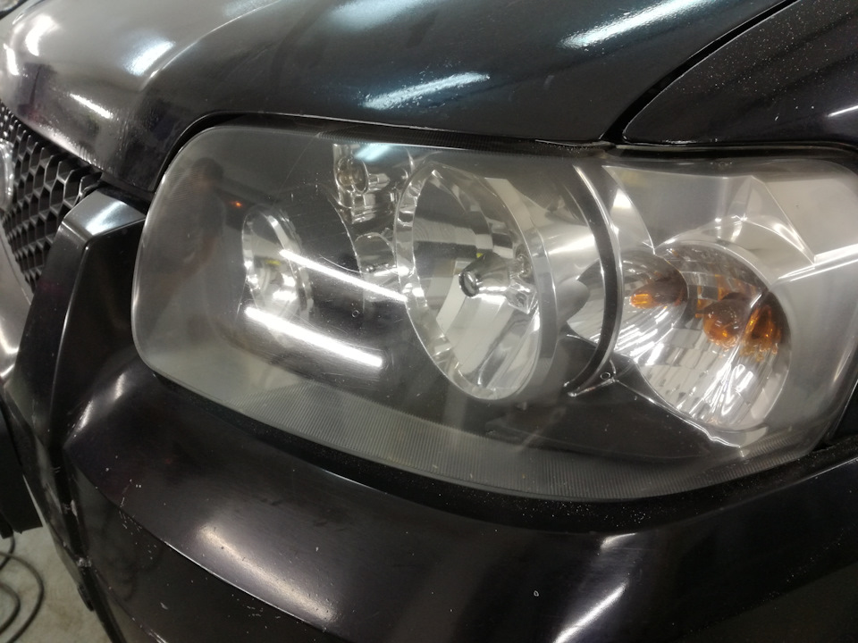 Полировка фар — Ford Maverick II, 3 л, 2005 года | стайлинг | DRIVE2