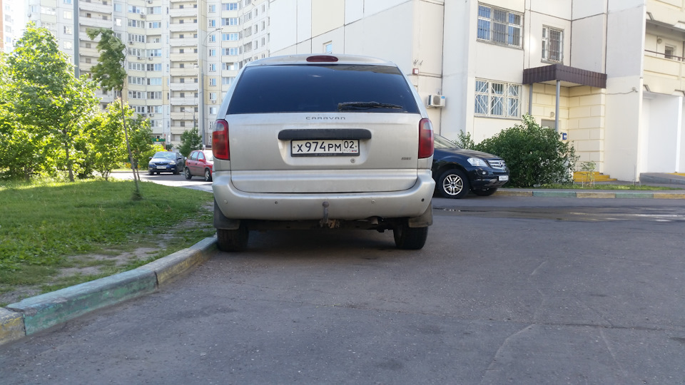 и не скажешь что справа донорская рессора — Dodge Caravan IV