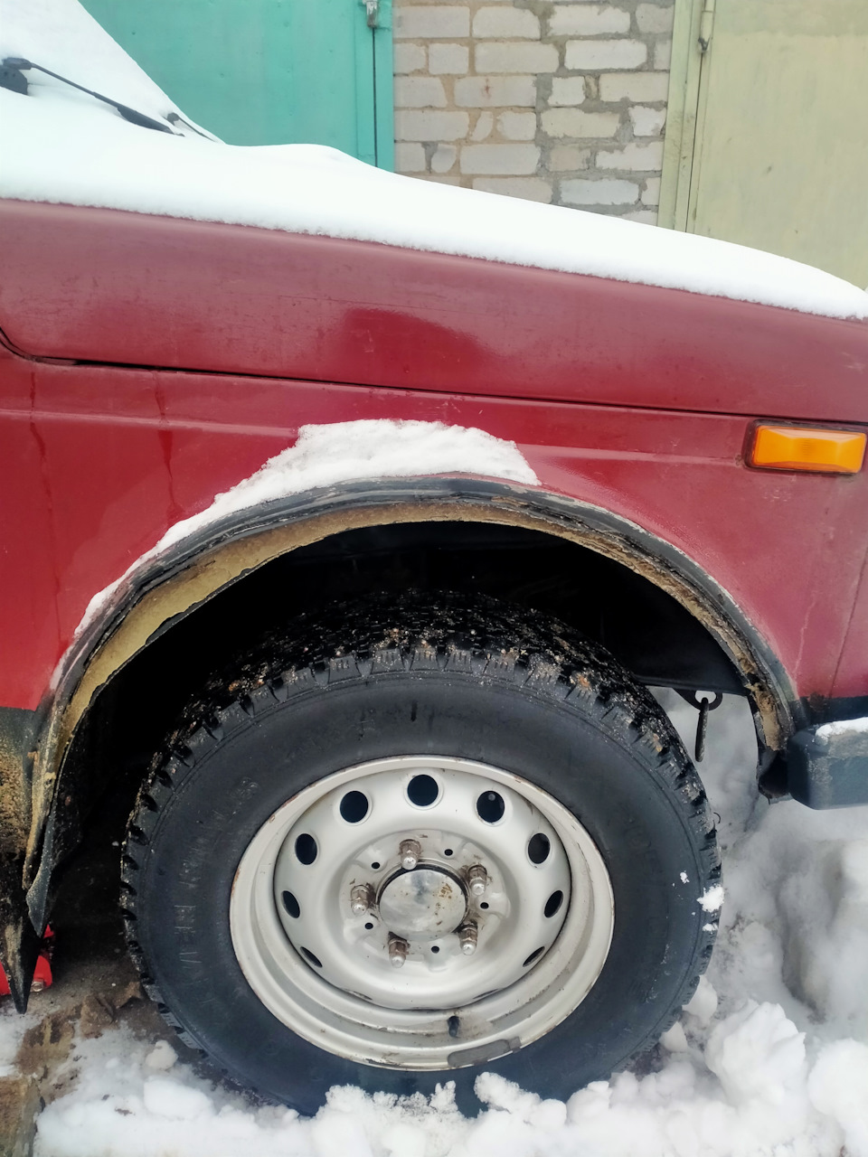 Покраска машины в антигравий. Подготовка и покраска. Ч1 — Lada 4x4 3D, 1,7  л, 1997 года | кузовной ремонт | DRIVE2